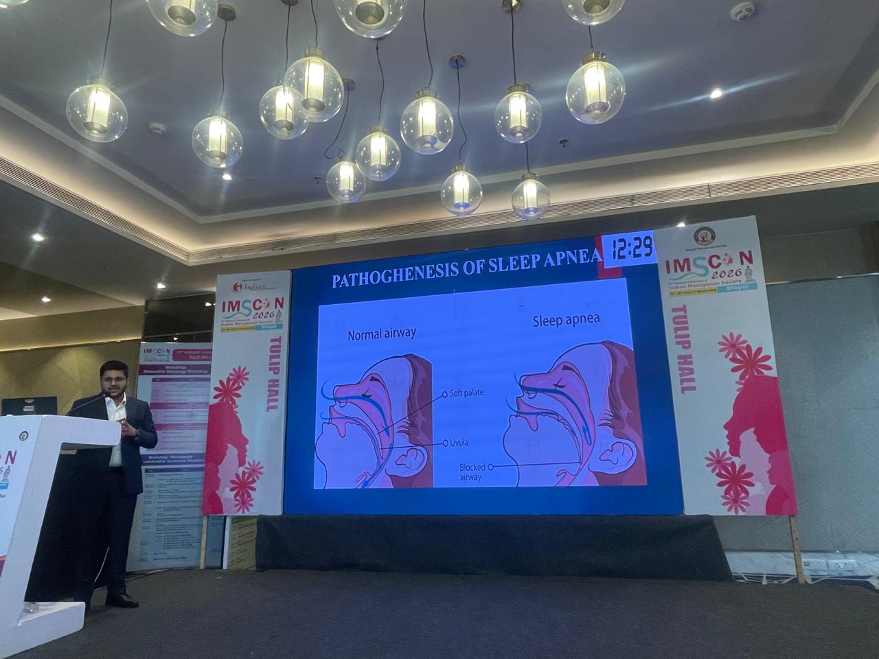 SAAS Clinic doctors at respiratory medicine conference